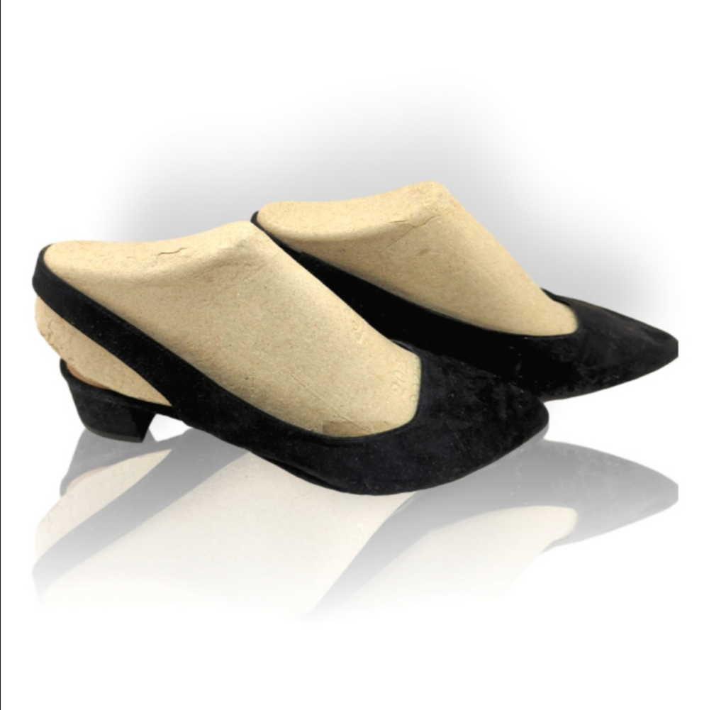 Women's Old Navy Slingback Heels Size 9.5 Black